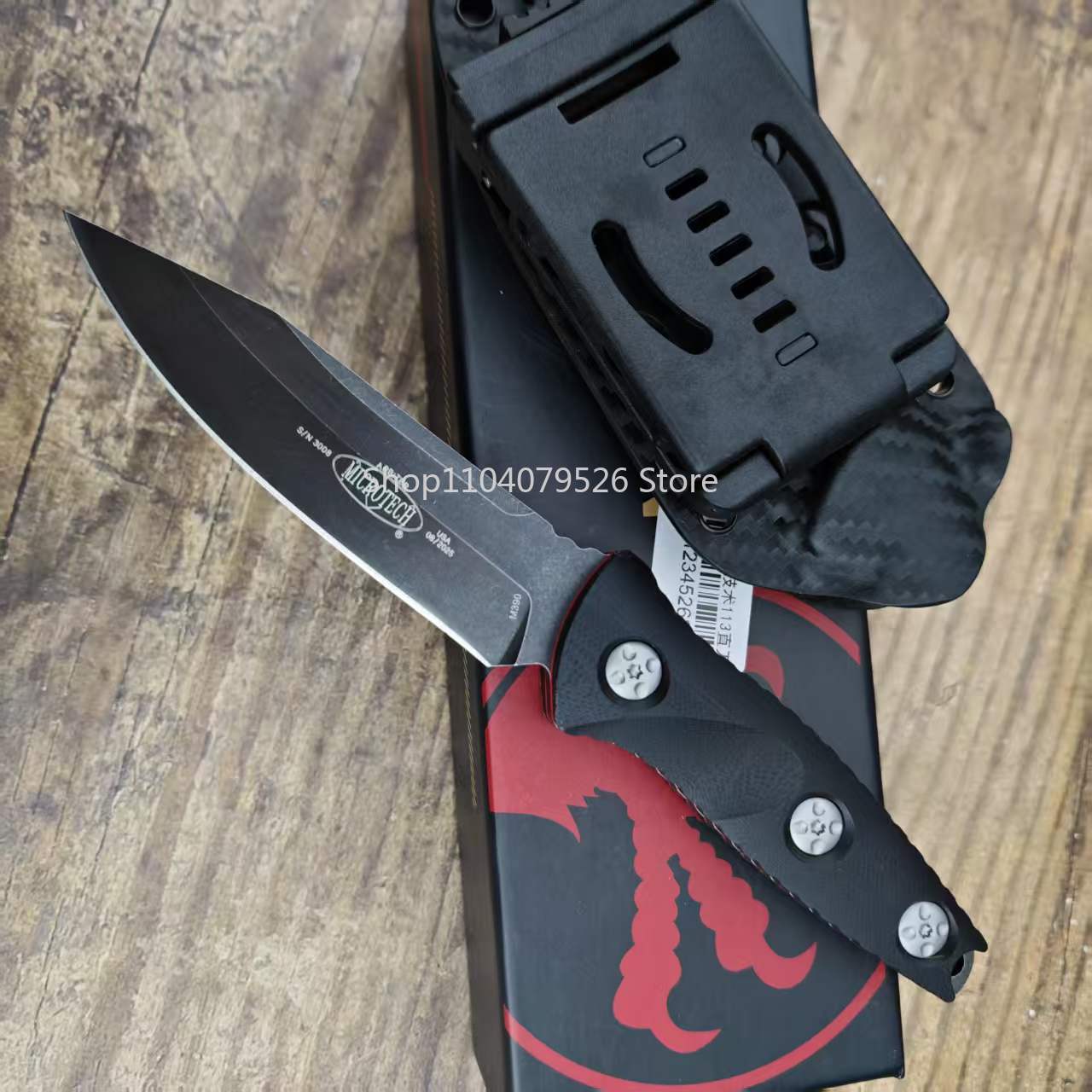 Bushcraft Knife Fixed - 113 Model 7Cr13Mov Blade Practical Backpacking