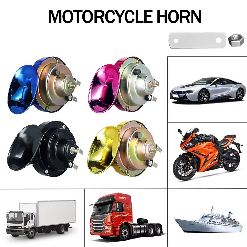 300db 12V Motorcycle Horn Car  - Emergency Whistle Loud ulasan dan harga