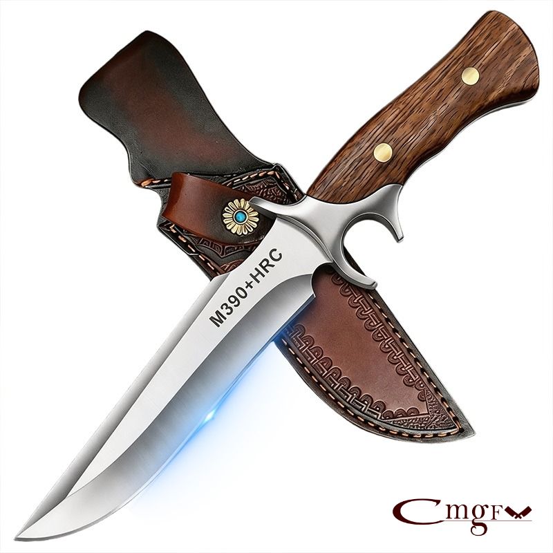 Outdoor Pocket knife M390 stee - Bushcraft Knife Fixed ulasan dan harga