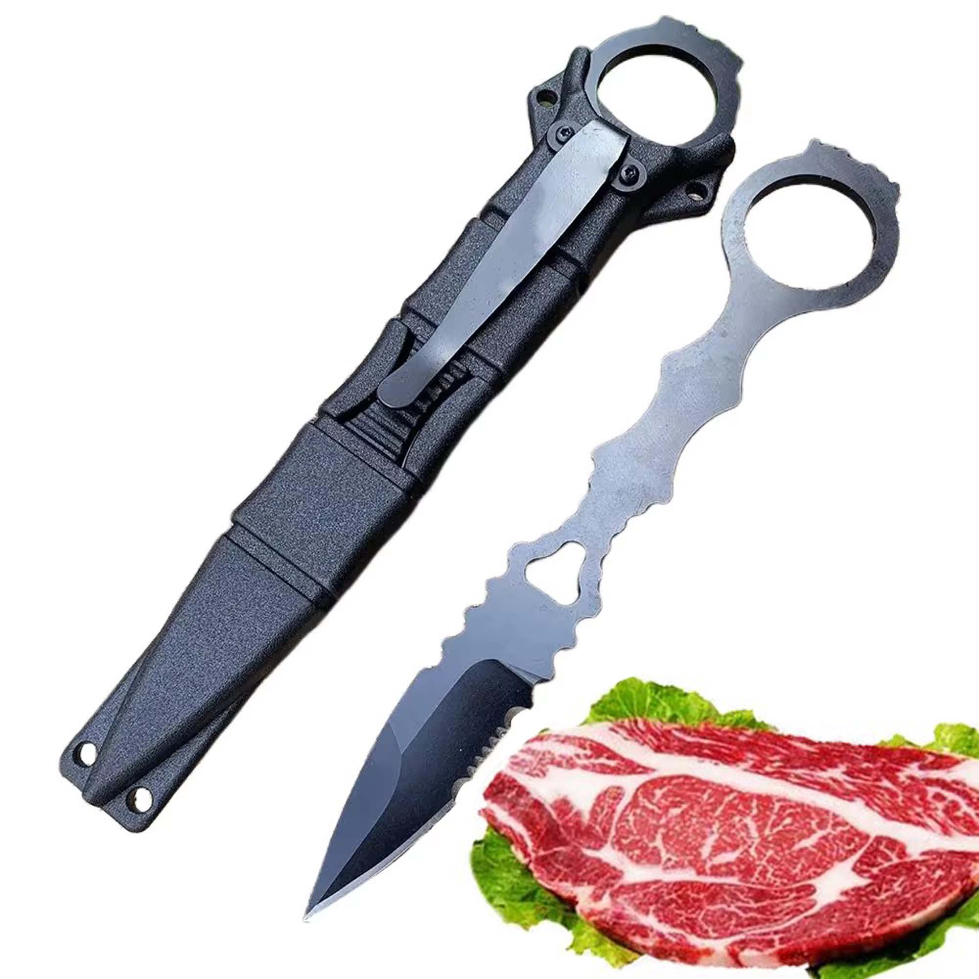 Portable outdoors Knife, Wilde - Bushcraft Knife Fixed ulasan dan harga