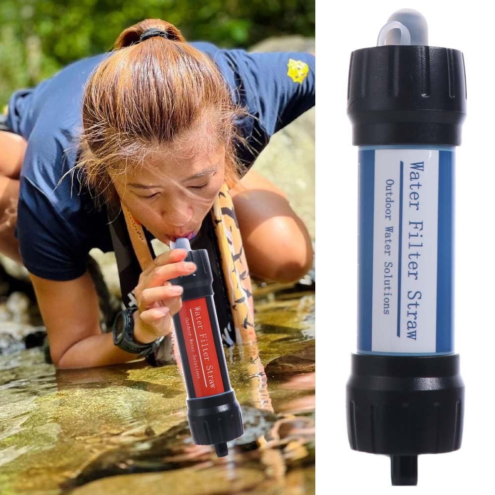 Mini Mini Water Filter Straw P - Water Purification Straw ulasan dan harga