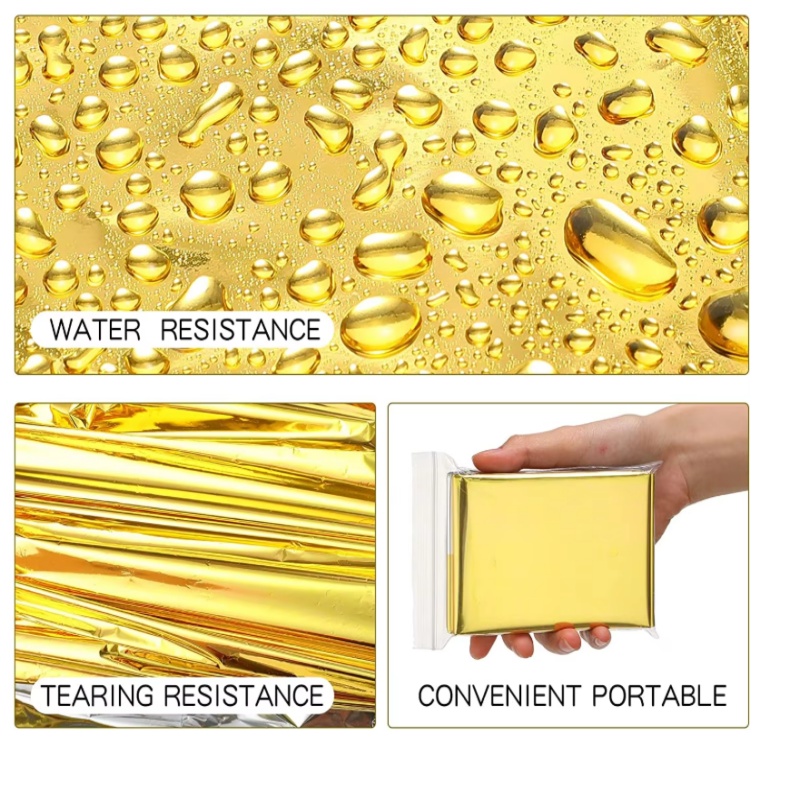 130x210cm Heavy‑Duty Mylar Foi - Survival Blanket Reflective ulasan dan harga