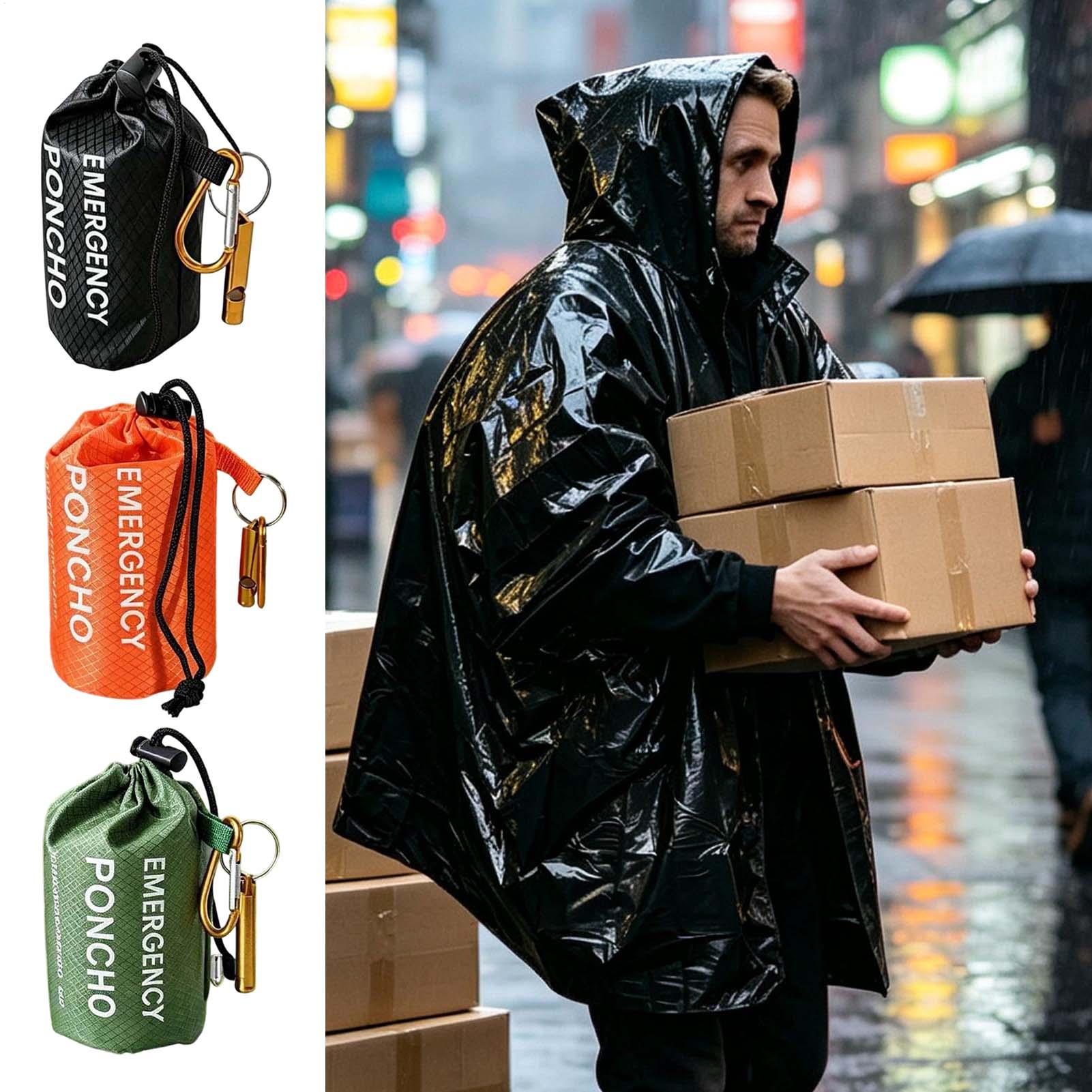 3pcs Survival Emergency Rain P - Survival Blanket Reflective ulasan dan harga