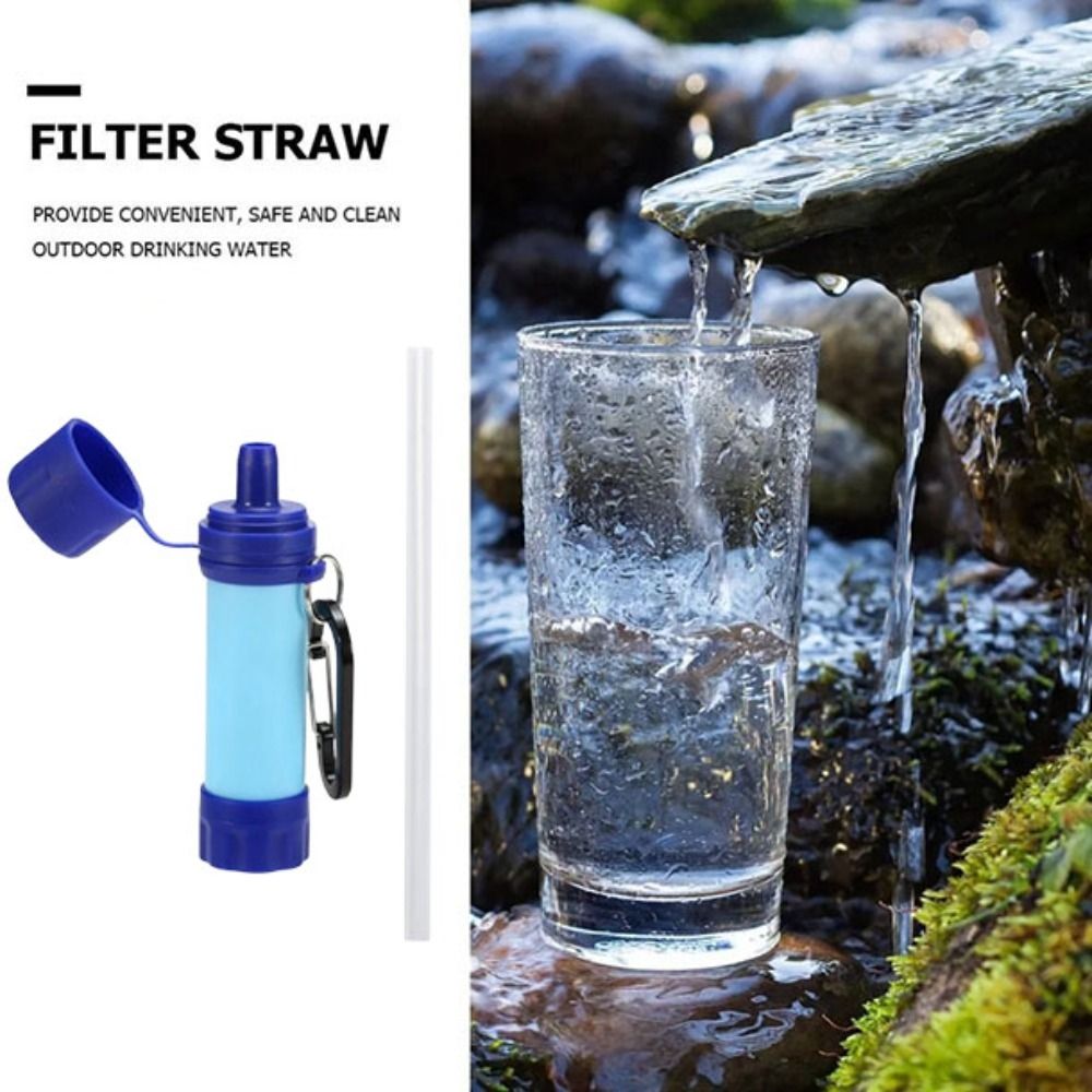 Mini Mini Water Filter Straw P - Water Purification Straw ulasan dan harga