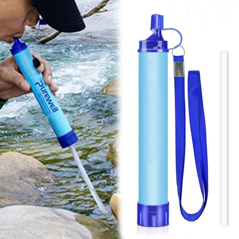 Backpacking Portable Water Fil - Water Purification Straw ulasan dan harga