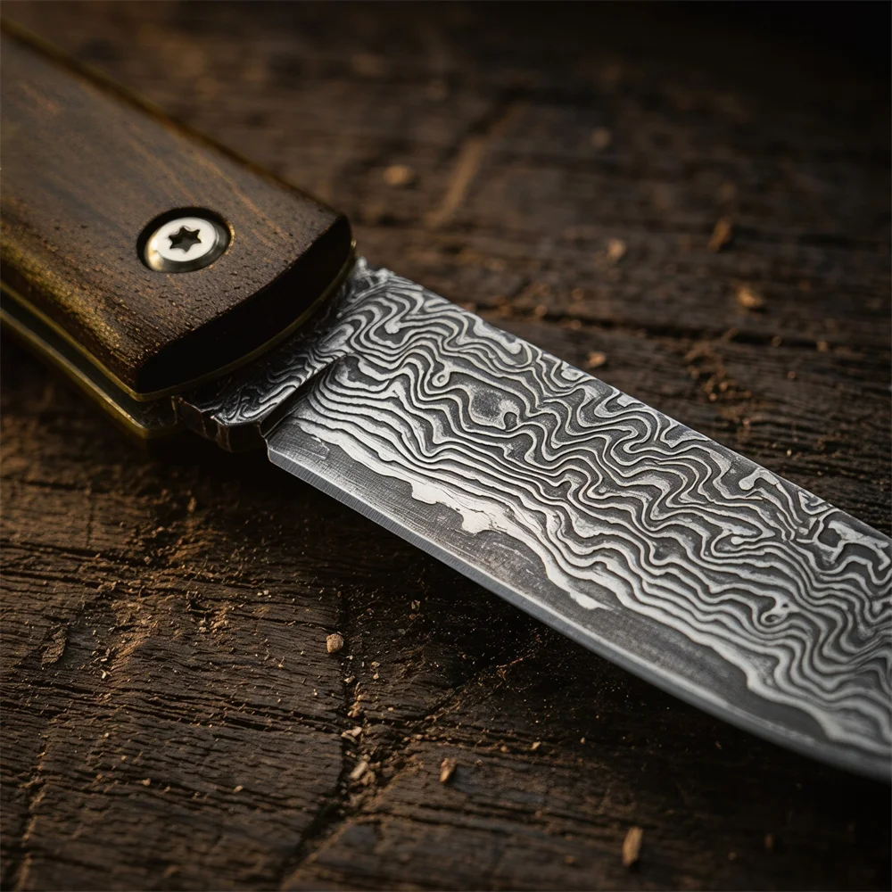 EDC Folding Pocket Knife, Prem - Bushcraft Knife Fixed ulasan dan harga