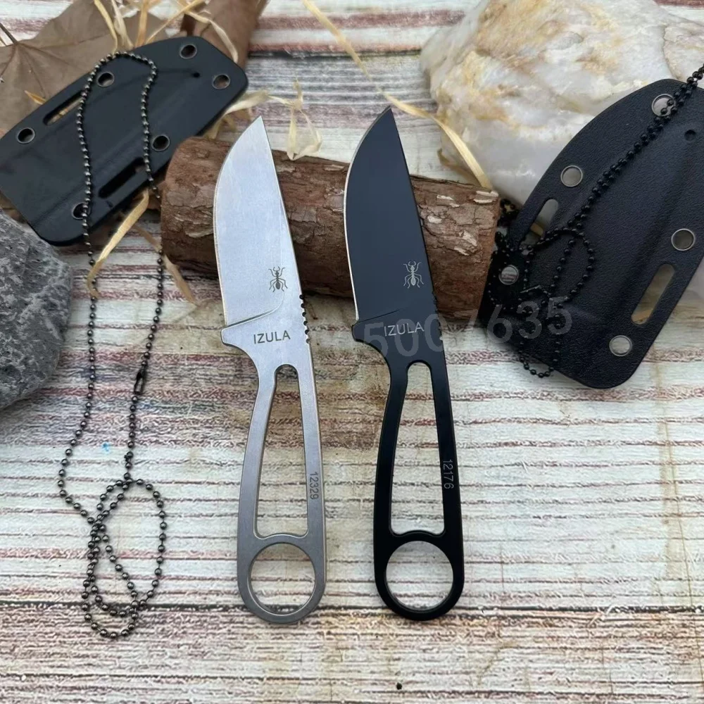 IZULA High-Strength Straight K - Bushcraft Knife Fixed ulasan dan harga