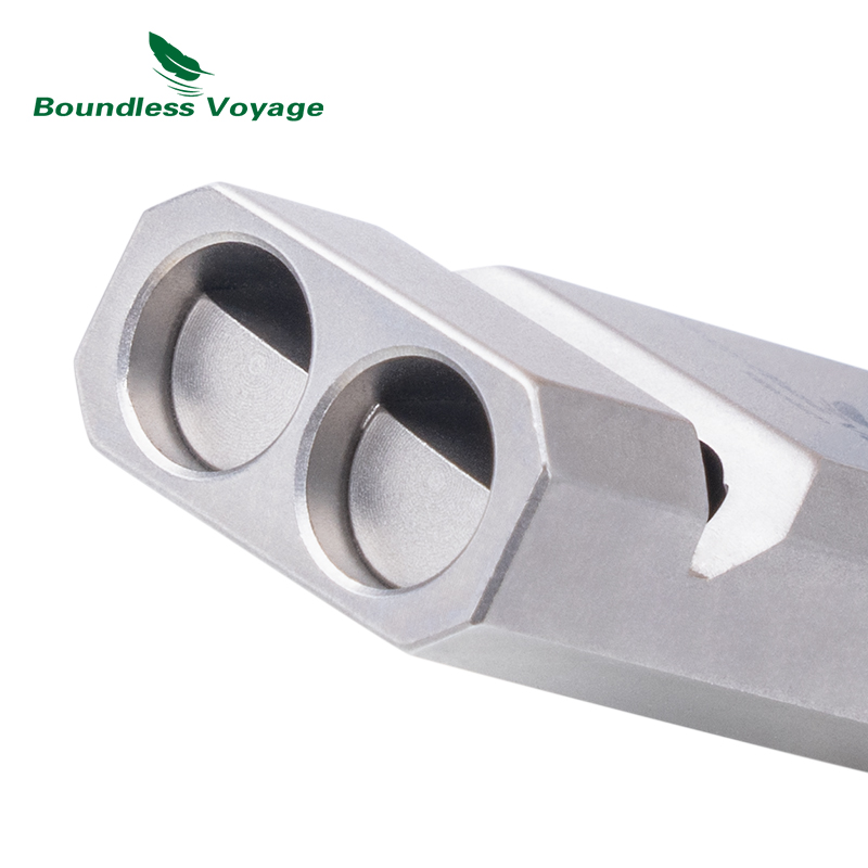 Boundless Voyage Titanium Whis - Emergency Whistle Loud ulasan dan harga