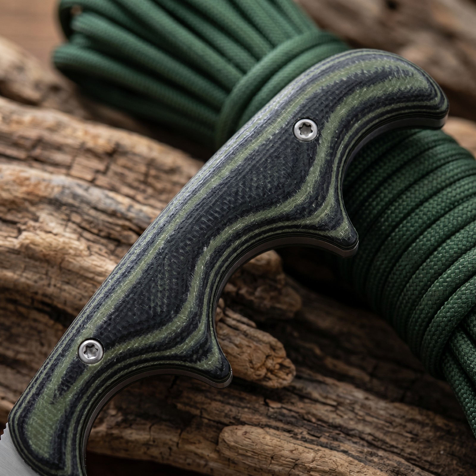 NEW 2387 EDC Fixed Blade Knife - Bushcraft Knife Fixed ulasan dan harga