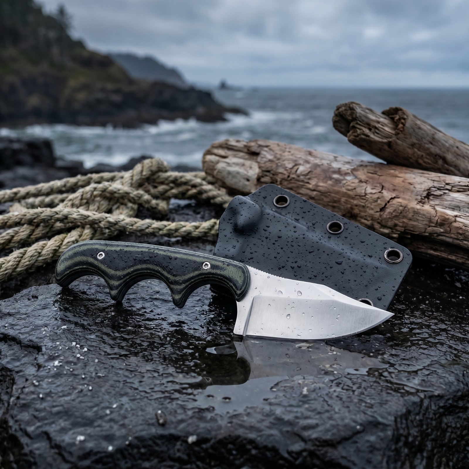 NEW 2387 EDC Fixed Blade Knife - Bushcraft Knife Fixed ulasan dan harga